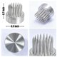 thumbnail image 3 of Set de 12 Soportes para Flores Eggone 23 mm Acero Inoxidable, 3 of 7