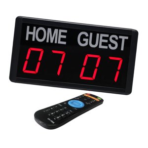 Ioensy - Mini Marcador Digital Electrónico Led Tablero Score Keeper Football