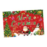 Magideal - Banner De Puerta De Garaje Navideño, Cubierta Colgante, Decoración De Fondo De Fotografía, Decoración De Pared Para Exteriores, Interiores Y Vacacione Estilo A