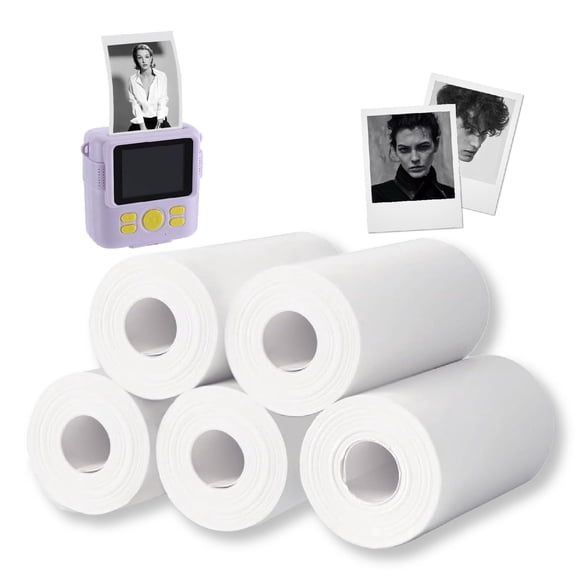 Papel de Impresión Térmica Mini Flenvo 5,7 cm x 2,5 cm – 5 Rollos