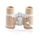 thumbnail image 1 of Pequeño Telescopio Binoculares 4x30 Binoculares Para Niños Juguete Para Caminatas Eventos Deportivos Café Blanco, 1 of 5