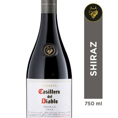 Vino Tinto Syrah Reserva Botella 750 Cc Casillero Del Diablo