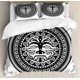 thumbnail image 1 of Celtic King/Queen Size Duvet Cover Set Astronomical Druidic Symbol of A Mythical Dragon Illustration Polyester Comforter Cover, 1 of 5