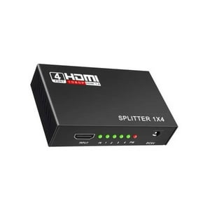 Genérico - Splitter Hdmi 1X4 Full Hd 4K Y 2K Uhd Clonar Pantallas