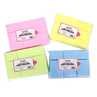 Genérico - Papel Algodon Sin Pelusa Para Uñas Amarillo 400 Unid.