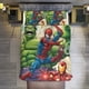 thumbnail image 1 of Spider-Man Adventures Super Heroes 3 Piece Sets Full/Queen Size - Reversible Microfiber Quilts with 2 Shams Soft Lightweight Bedspread Coverlet Comforter for All Season Bed Sheets, 1 of 5