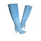 thumbnail image 1 of Bota Gamuza Italiana Color Celeste Talla 37 Mujer, 1 of 2