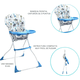 thumbnail image 3 of Silla comer Arti color azul, 3 of 3