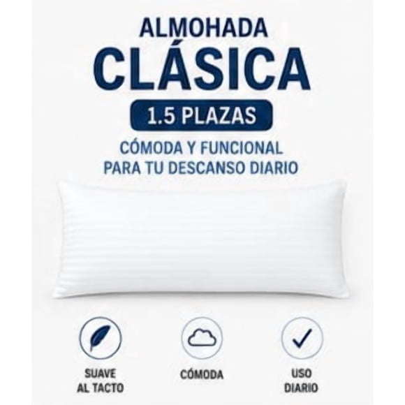 Almohada Clásica 1.5 Plazas