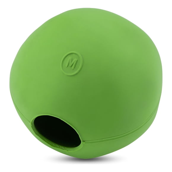 Beco Dog Ball Rellenable Goma Natural Para Perro Talla M verde