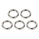thumbnail image 2 of 5 Piezas Anillos De Resorte Bolsos De Metal Llaveros Mosquetón Redondo Clips Broches 19 Mm, 2 of 5