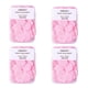 thumbnail image 3 of 400 hojas de jabón portátiles pequeñas, papel de jabón de pétalos desechable para exteriores, hojas de película de jabón de viaje para adultos y niños Rosa, 3 of 5