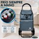 thumbnail image 3 of Carrito de Compras Plegable Carry All Sidney 55 Litros Bolso Cooler Carro Feria Gris, 3 of 10