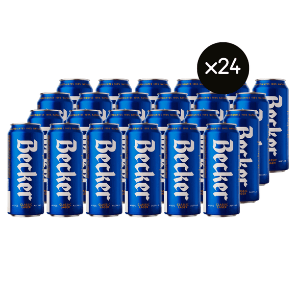 x24 Cerveza Becker 473cc