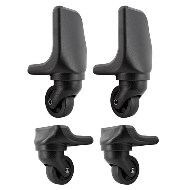 Ruedas de equipaje de repuesto de rotación de 360 4 piezas Ruedas de maleta de viaje de alta resistencia Ruedas de maleta Ruedas giratorias para
