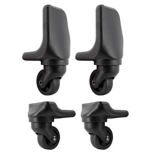 Magideal - Ruedas De Equipaje De Repuesto De Rotación De 360 4 Piezas Ruedas De Maleta De Viaje De Alta Resistencia Ruedas De Maleta Ruedas Giratorias Para