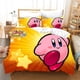 thumbnail image 1 of Cartoon K-kirby Star Bedding Sets exquisite bed supplies set duvet cover bed comforter set bedding set luxury birthday gift, 1 of 5