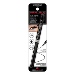 Loreal - Delineador Infallible Precision Felt Color Black Efecto Mate