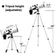 thumbnail image 2 of Explore the Universe with Our High-Definition 70mm Aperture Refractor Telescope - Perfect for Adults and Kids!, 2 of 2