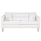 thumbnail image 1 of Sofa New Retro 3 Cuerpos Pu 12 Blanco, 1 of 5