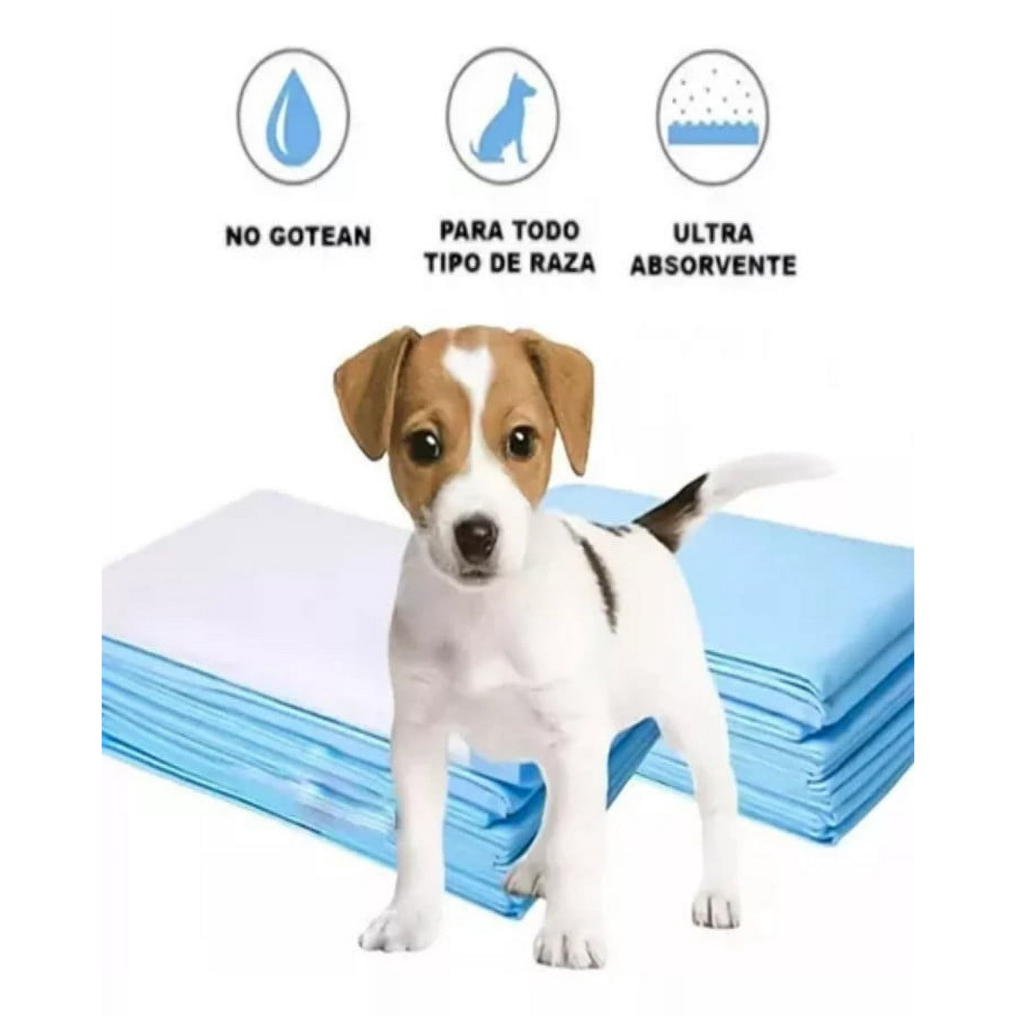 100 Pañales Tipo Sabanillas Desechable Mascotas Talla M