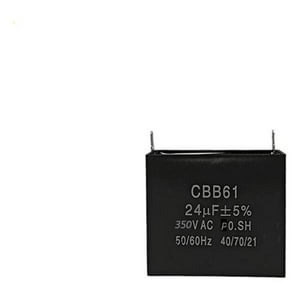 Genérico - Capacitor Cbb61 24Uf 350Vac Generador, Soldadora