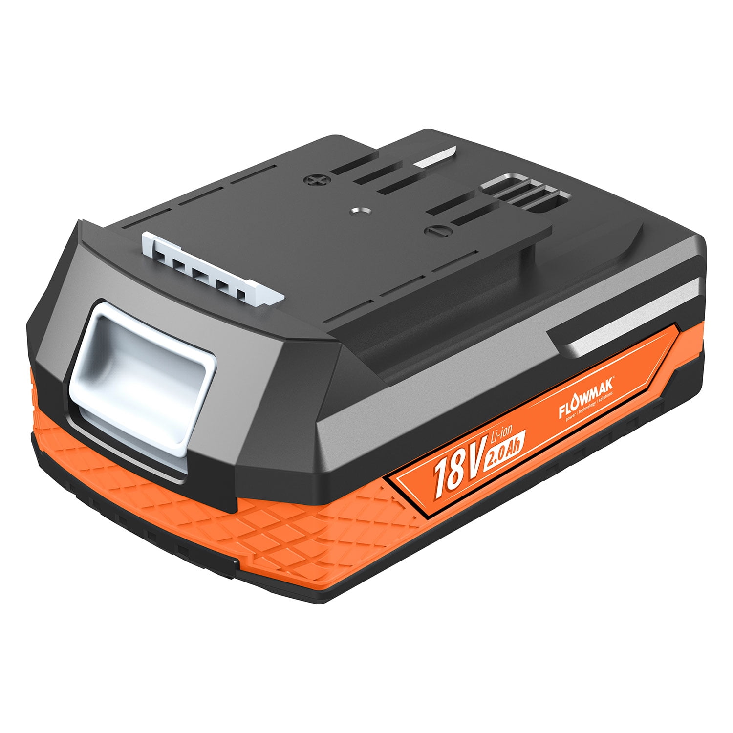 Batería Recargable 18volt 2ah Ion Litio, Marca Flowmak