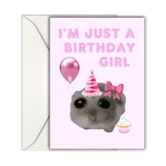 Tarjeta de cumpleaños GIFTING GIGGLES divertida para mujer
