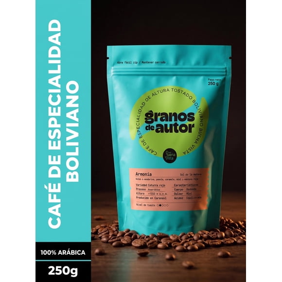 Café En Grano De Especialidad 250g - Bolivia - Armonía