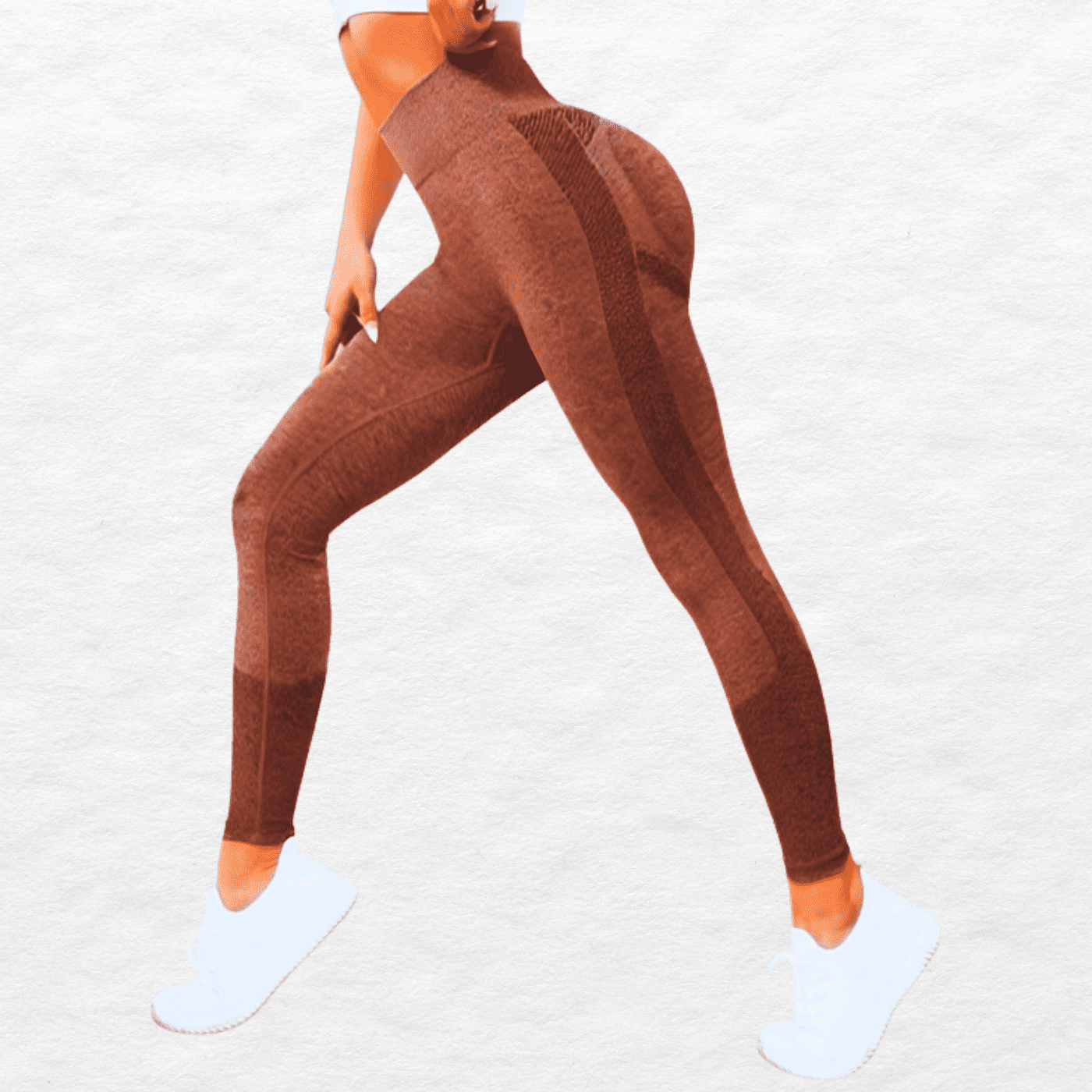 Likeshop - Calza Mujer Deportiva Fitness Gym Tiro Alto Levanta Cola 9003