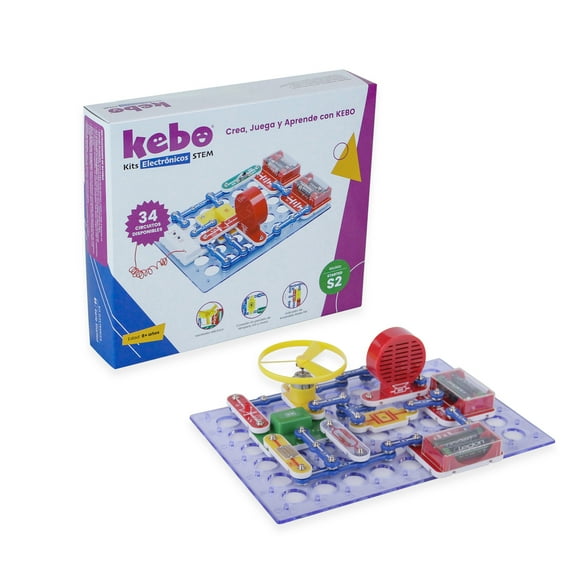 Kit Electrónico Educativo Started S2 - 34 circuitos