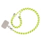 thumbnail image 3 of Cordón Para Teléfono Celular Ajustable Correa Para El Cuello Cuerda De Mano Verde Blanco, 3 of 5