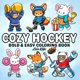 thumbnail image 1 of Libro para colorear de hockey acogedor: animales lindos, trazos gruesos y fáciles, 1 of 1