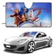 thumbnail image 1 of Parque de los Sueños Parasol para Parabrisas Delantero Protector Plegable, Visera Solar para Auto Bloquea Rayos UV Mantiene tu Vehículo Fresco 130cm*70cm, 1 of 6