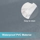 thumbnail image 4 of Uxcell Papel Tapiz Autoadhesivo 22" x 197" Impermeable Papel de Pared Escarchado Gris Oscuro, 4 of 7