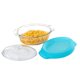 thumbnail image 1 of Cazuelas Libbey Set de 3 Piezas de Fuente de Vidrio Apilable, 1 of 7