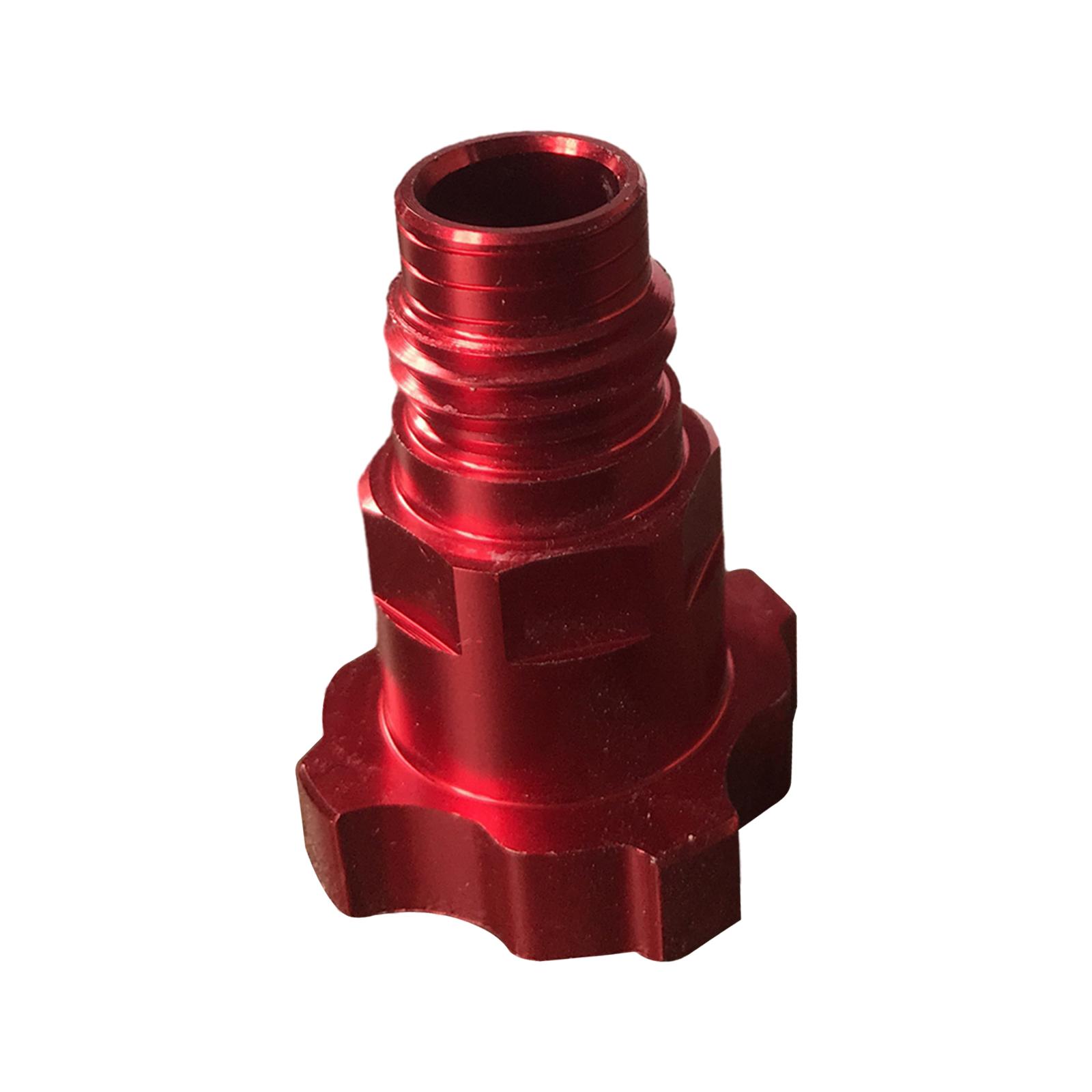 Magideal - Adaptador De Copa De Pulverización, Accesorio De Juntas De Salida, Rosca Interna De Metal, Adaptador De Aerógrafo Fácil De Usar, Conector M16,