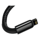 thumbnail image 3 of Cable tungsteno usb-a / lightning carga rápida 1 Negro, 3 of 3