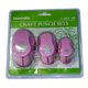 thumbnail image 4 of Perforadora CADY 8 mm 15 mm 25 mm 3 piezas Flor rosa, 4 of 6
