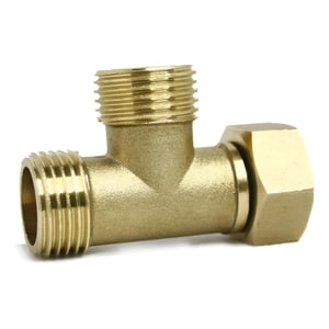 Genérica - Conector Tipo T Macho Hembra Rosca 1/2 He He Hi Derivación - Hembra-Macho-Macho