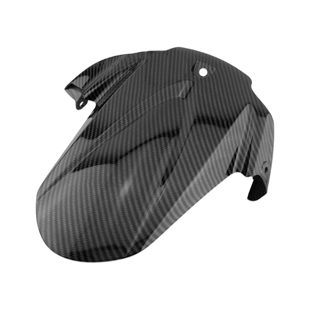 Guardabarros trasero para motocicleta, duradero, fácil de instalar, accesorios, guardabarros trasero, cubierta de rueda trasera, guardabarros para Patrón de fibra de carbono
