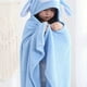 thumbnail image 1 of Girls Bath Towel Hooded Cloak Animal Ears Bath Quick Drying Bathrobe Soft Cute Children's Bathrobe Baby Kids Clothes, 1 of 3