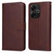 thumbnail image 1 of Funda Billetera para Xiaomi Poco M6 4G con Porta Tarjetas y Soporte Ajustable Marrón, 1 of 5