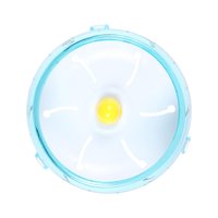 Ioensy - Disco De Plástico Para Correr Spinner Hamster Rueda De Ejercicio Azul 17,5 Cm
