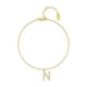 thumbnail image 1 of Pulsera S925 Sterling Silver Inicial A Z Plata, 1 of 3