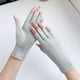 thumbnail image 2 of Guantes De Protección Solar Uv Para Mujer Medio Dedo Antideslizantes Ligero Guantes De Conducción Verano Para Ciclismo Deportes Al Aire Libre Equitación, 2 of 6