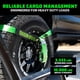 thumbnail image 4 of Correas de amarre para coche Rhino USA, paquete de 4 unidades, 2 x 2,4 m, 4,5 T, resistencia a la ro, 4 of 7