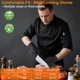 thumbnail image 5 of Guantes de barbacoa ANBOSON desechables resistentes al calor y forros de algodón, 5 of 9
