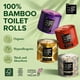 thumbnail image 2 of Papel higiénico QLE Bamboo, paquete de 4, 3 capas, 300 hojas, 2 of 6