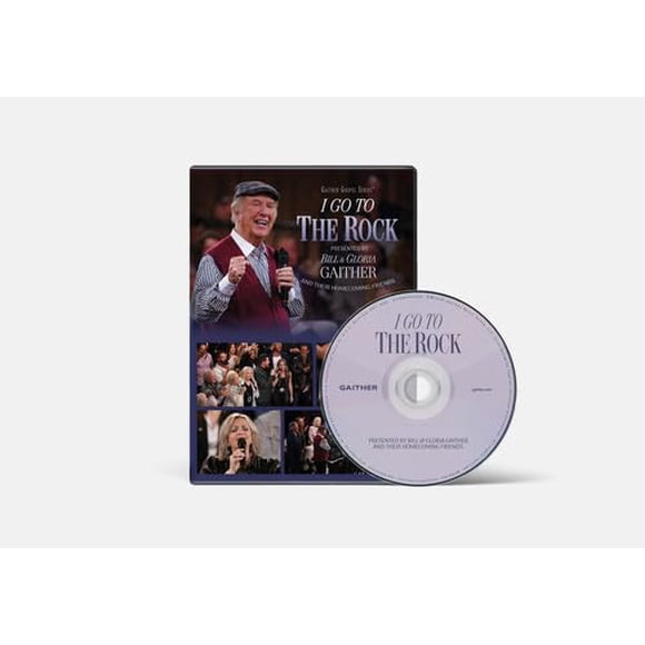 CD de música gospel I Go to the Rock de Gaither Music Group